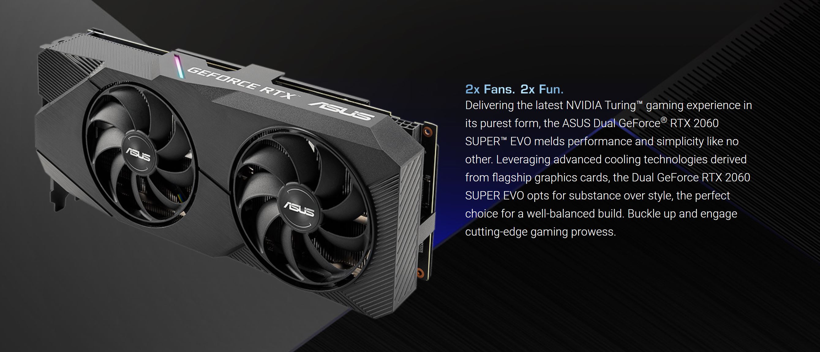 asus geforce rtx 2060 super dual evo advanced edition 8g