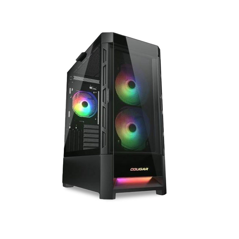 Cougar Duoface Rgb Black Mid Tower E Atx Case Umart Au