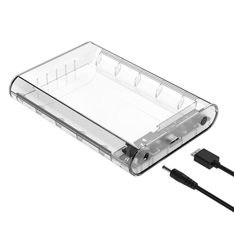 Orico 3.5in Transparent Hard Drive Enclosure