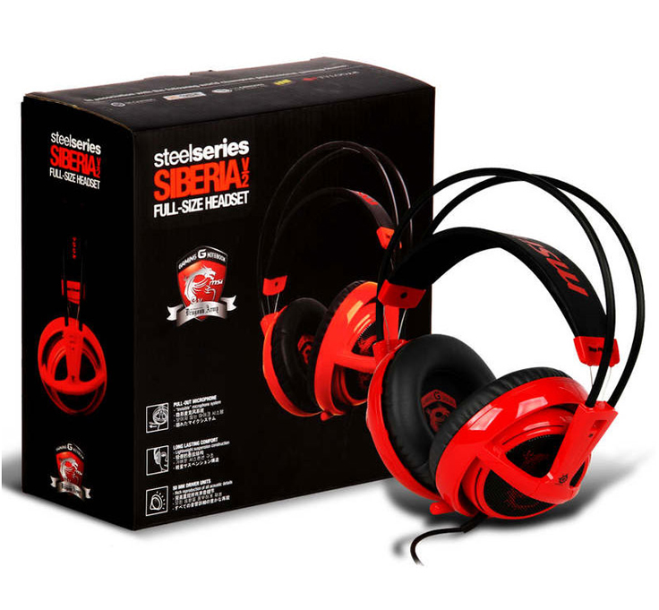 Steel Series 51129 Siberia v2 Full Headset Pro Gaming Headset - Umart ...