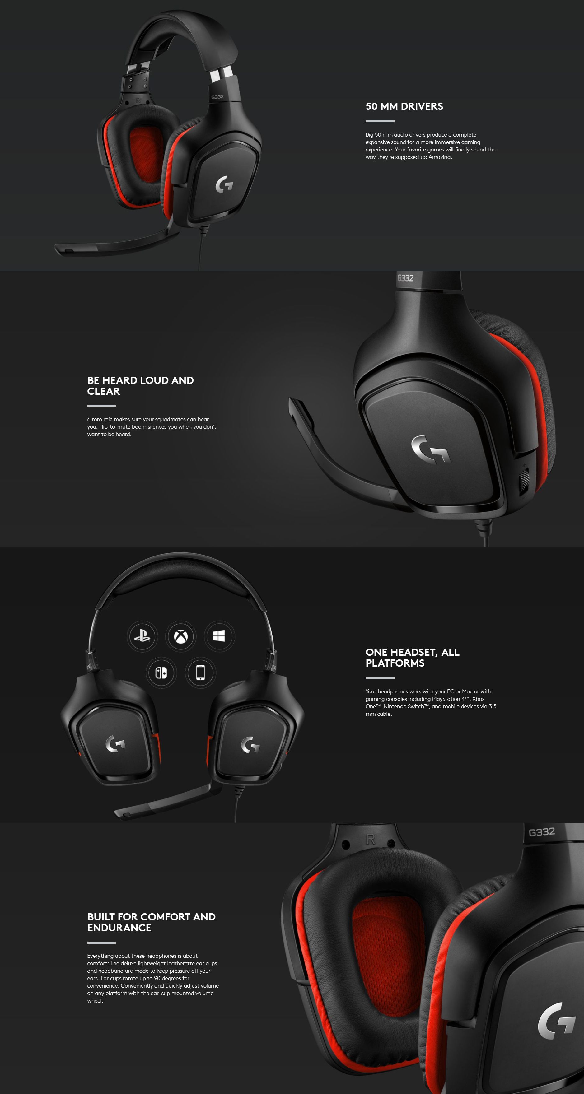logitech g332 pc