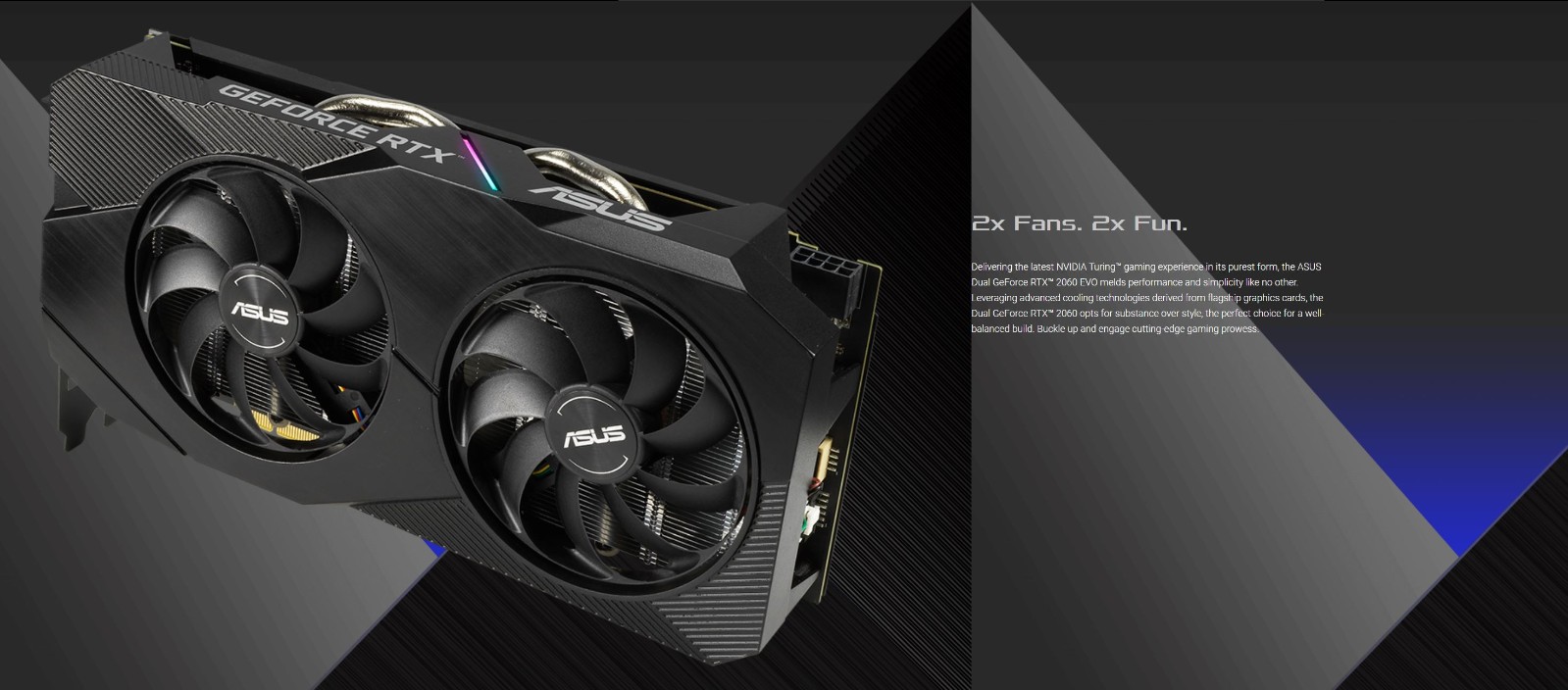 Asus GeForce RTX 2060 Dual EVO OC 6G Graphics Card - Umart.com.au