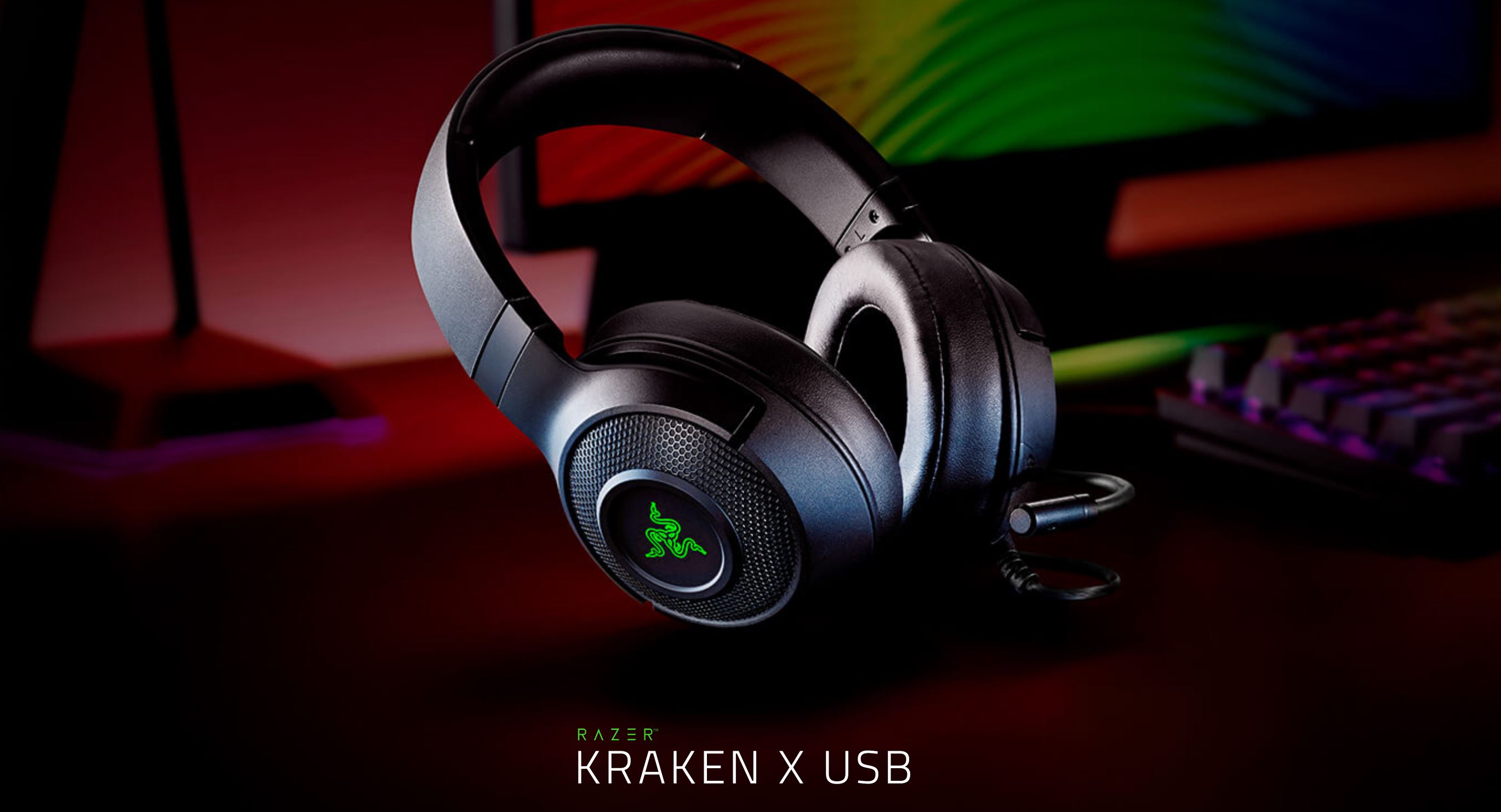 razer kraken x wired gaming headset for mac and pc