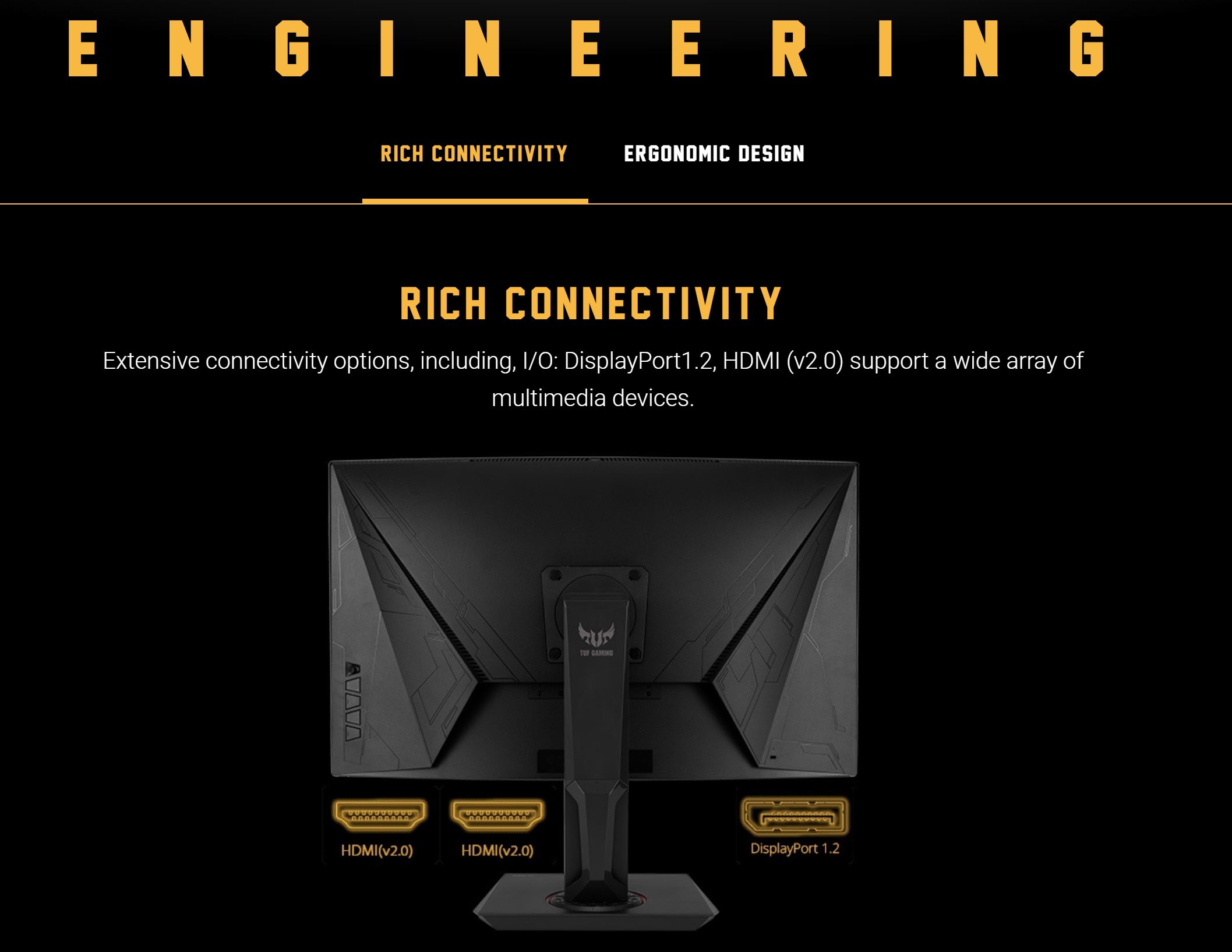 Asus TUF 27in WQHD IPS 165Hz HDR10 