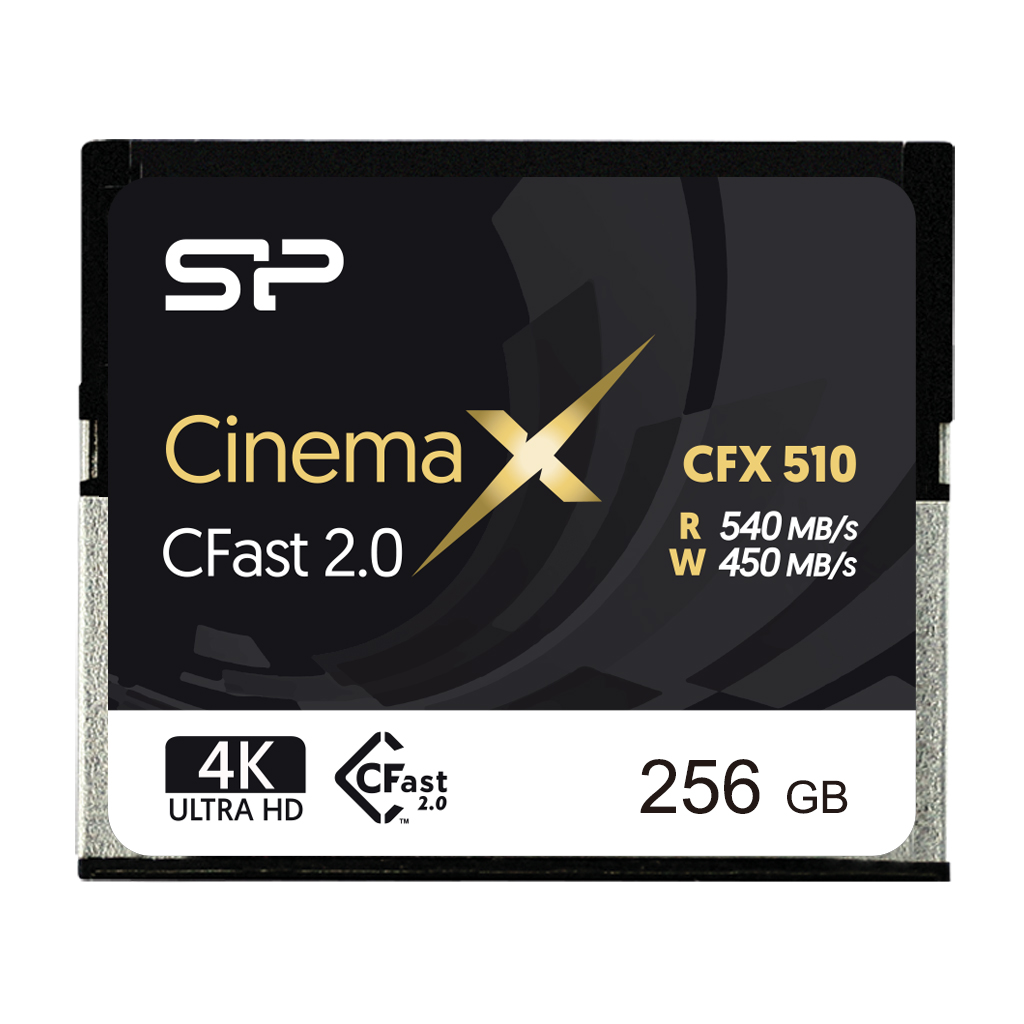 Silicon Power 128GB CFast 2.0 CinemaPro 530MB/s CFX310 MLC Memory