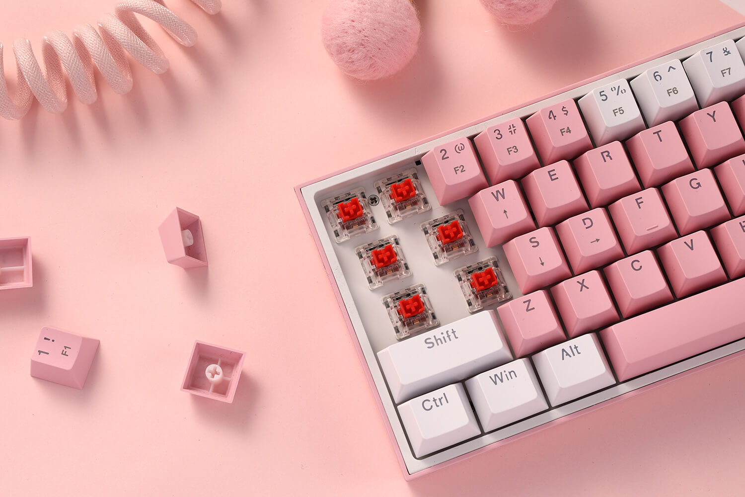 pink keyboard k617.JPG