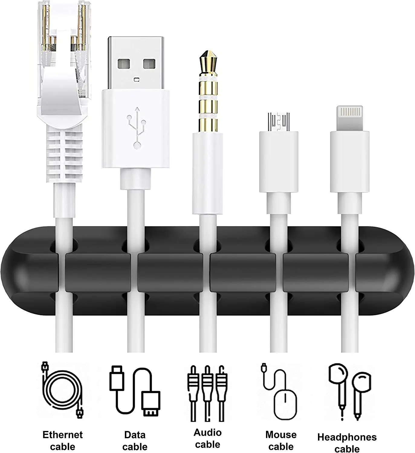 Cables-Silicone-Cable-Organizer-Clips-Self-Adhesive-Cord-Wire-Management-Sorting-of-Phone-Charge-Cable-Power-Cord-Game-Device-Cable-for-Car-Home-and-Office-7