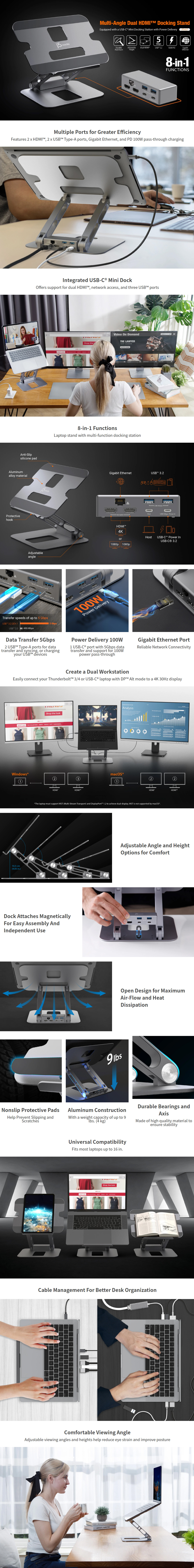 Enclosures-Docking-J5create-JTS427-Multi-Angle-Dual-Docking-Stand-3