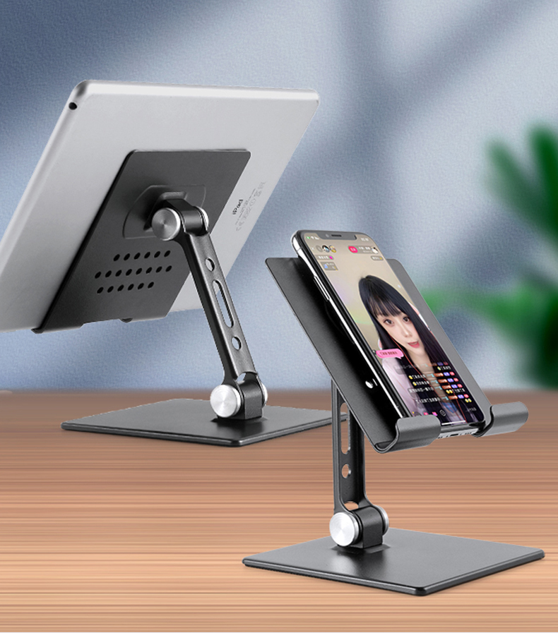 Tablet-Accessories-Tablet-Stand-Holder-Adjustable-Aluminum-Portable-Stand-Holder-for-Desk-Foldable-Dock-Heavy-Duty-Metal-Base-Compatible-with-ipad-pro-12-9-9-7-10-5-i-17