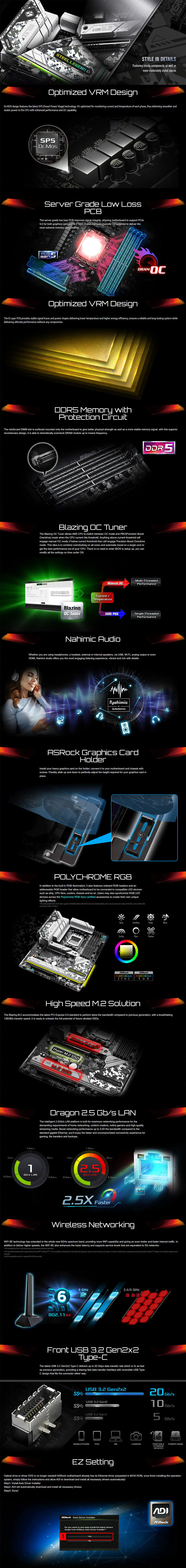 AMD-AM5-Asrock-X670E-Steel-Legend-AM5-ATX-Motherboard-9