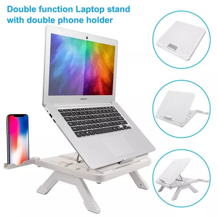 Laptop-Accessories-FRUITFUL-Laptop-Stand-with-2-Phone-Holders-9-Level-Adjustable-Angle-Folding-Laptop-Stand-Desk-with-Honeycomb-Heat-Vent-For-Laptop-10-17-Inch-White-14