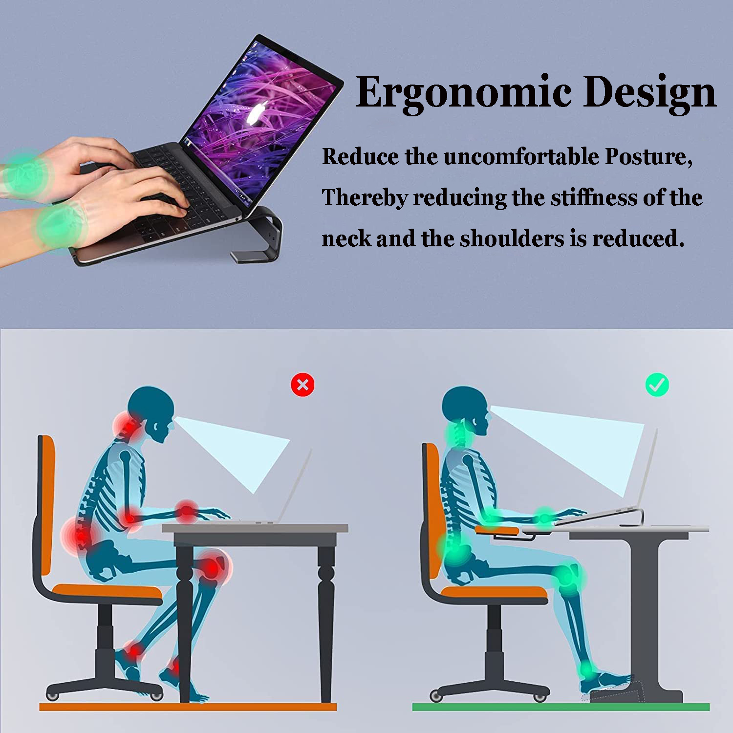 Laptop-Accessories-FRUITFUL-Portable-Laptop-Stand-Aluminium-Laptop-Mounts-Ergonomic-Laptop-Holder-Compatible-with-Macbook-Notebook-Tablets-10-17-Grey-8 Laptop-Accessories-FRUITFUL-Portable-Laptop-Stand-Aluminium-Laptop-Mounts-Ergonomic-Laptop-Holder-Compatible-with-Macbook-Notebook-Tablets-10-17-Grey-8
