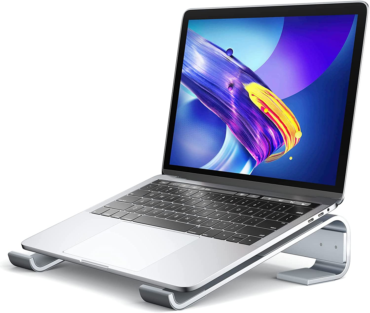 Laptop-Accessories-FRUITFUL-Portable-Laptop-Stand-Aluminium-Laptop-Mounts-Ergonomic-Laptop-Holder-Compatible-with-MacBook-Notebook-Laptops-10-17-Silver-3