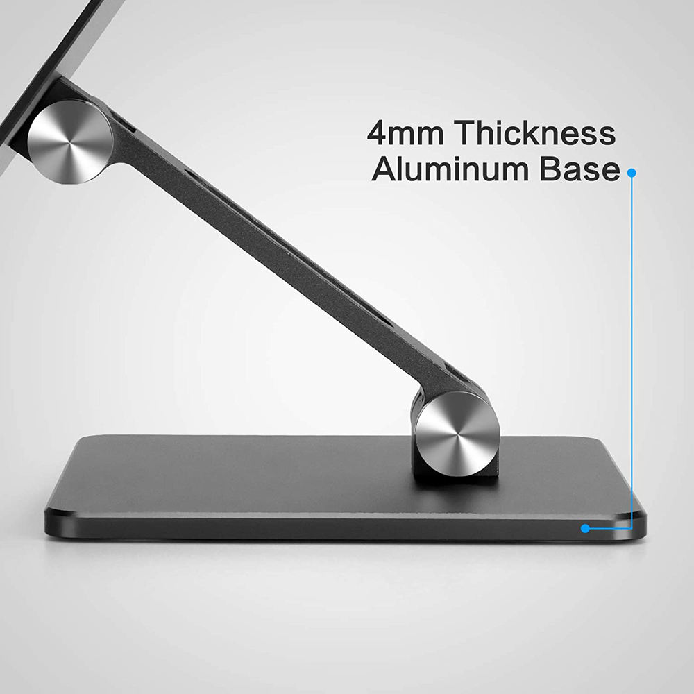 iPad-Accessories-Y-FRUITFUL-Upgrade-Adjustable-Tablet-Stand-Heavry-ipad-Stand-Desk-ipad-Holder-Compatible-with-Bigger-Size-Phones-and-Tablet-Nintendo-iPad-4-13-BLACK-10