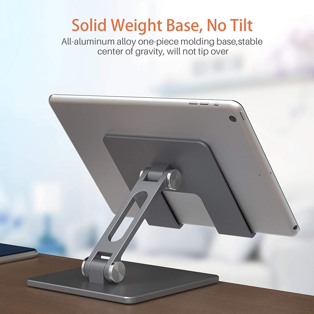 iPad-Accessories-Y-FRUITFUL-Upgrade-Adjustable-Tablet-Stand-Heavry-ipad-Stand-Desk-ipad-Holder-Compatible-with-Bigger-Size-Phones-and-Tablet-Nintendo-iPad-4-13-BLACK-8