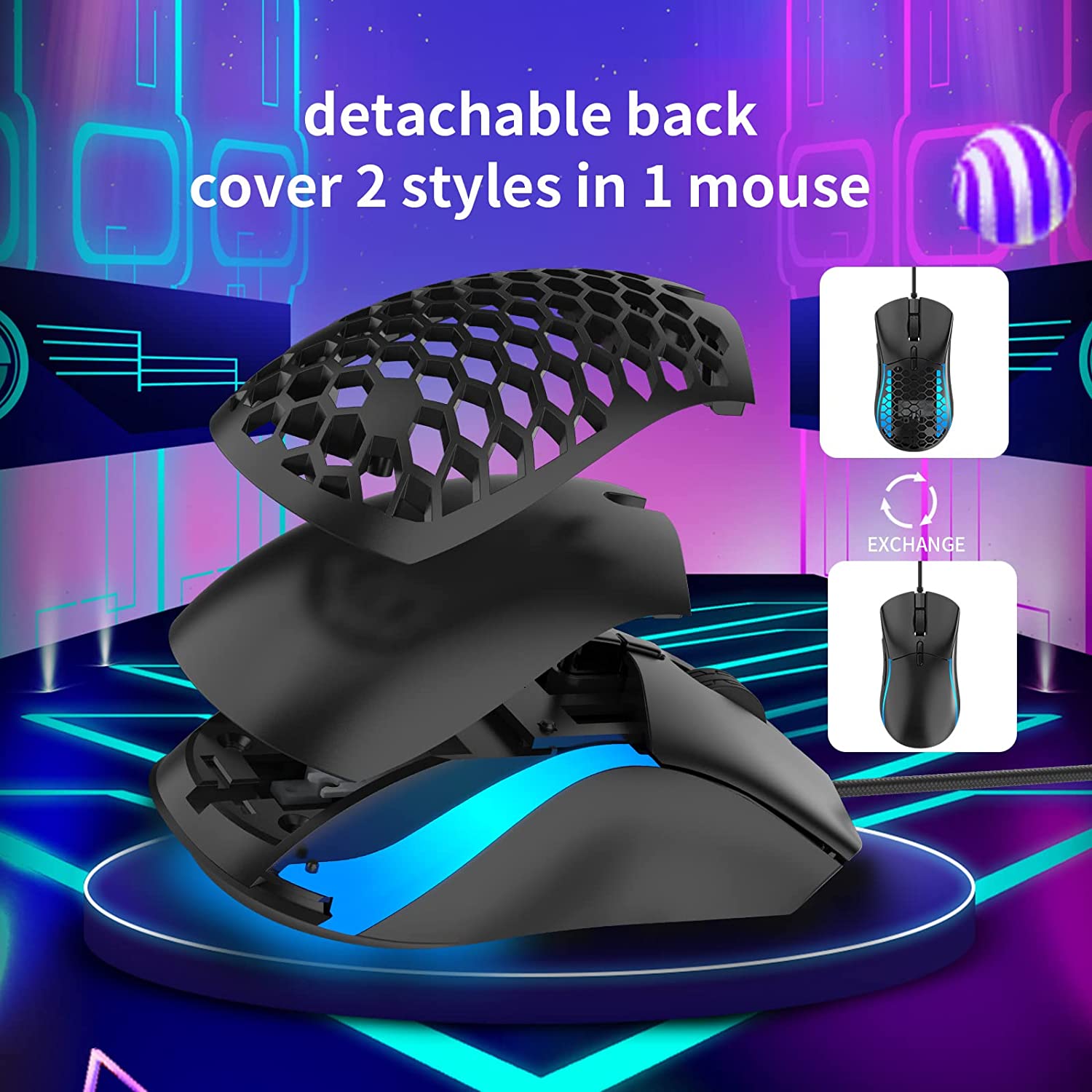 Y-FRUITFUL-Game-Mouse-Silent-RGB-2-in-1-Wired-Gaming-mouse-Replaceable-Housing-Ergonomic-Gamer-Mouse-6-Button-12000DPI-Computer-Mice-For-PC-Labtop-59