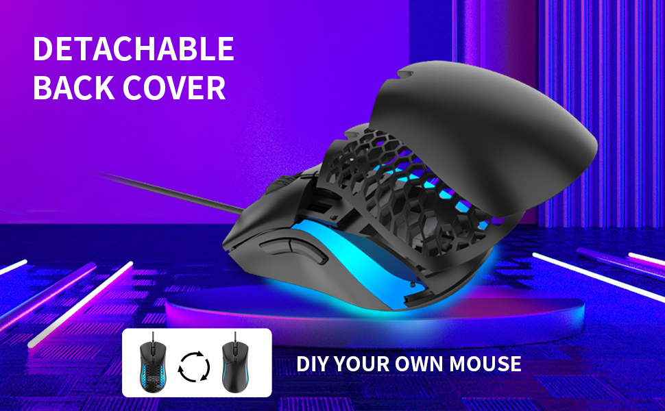 Y-FRUITFUL-Game-Mouse-Silent-RGB-2-in-1-Wired-Gaming-mouse-Replaceable-Housing-Ergonomic-Gamer-Mouse-6-Button-12000DPI-Computer-Mice-For-PC-Labtop-60