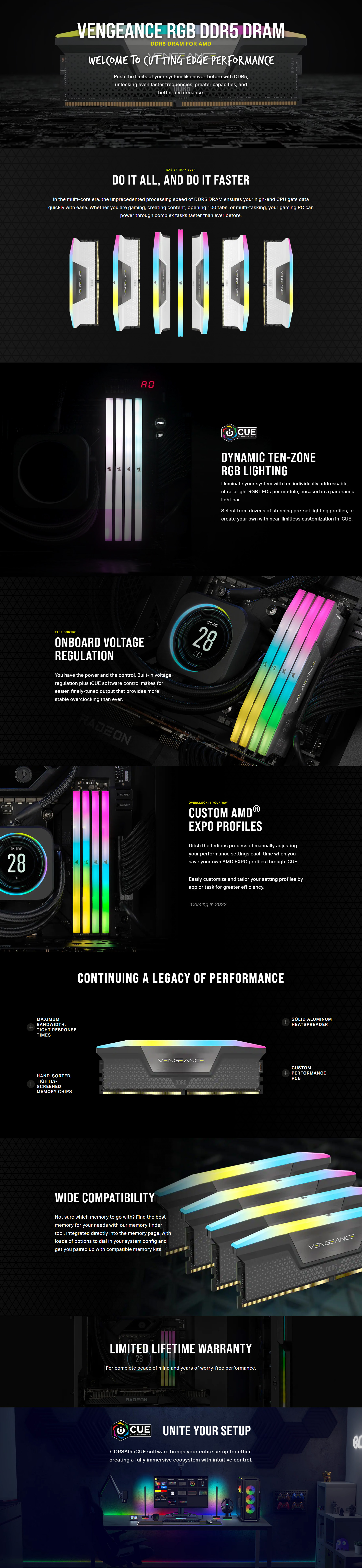 Corsair-32GB-2x16GB-CMH32GX5M2B5600Z36K-Vengeance-RGB-C36-5600MHz-DDR5-RAM-1