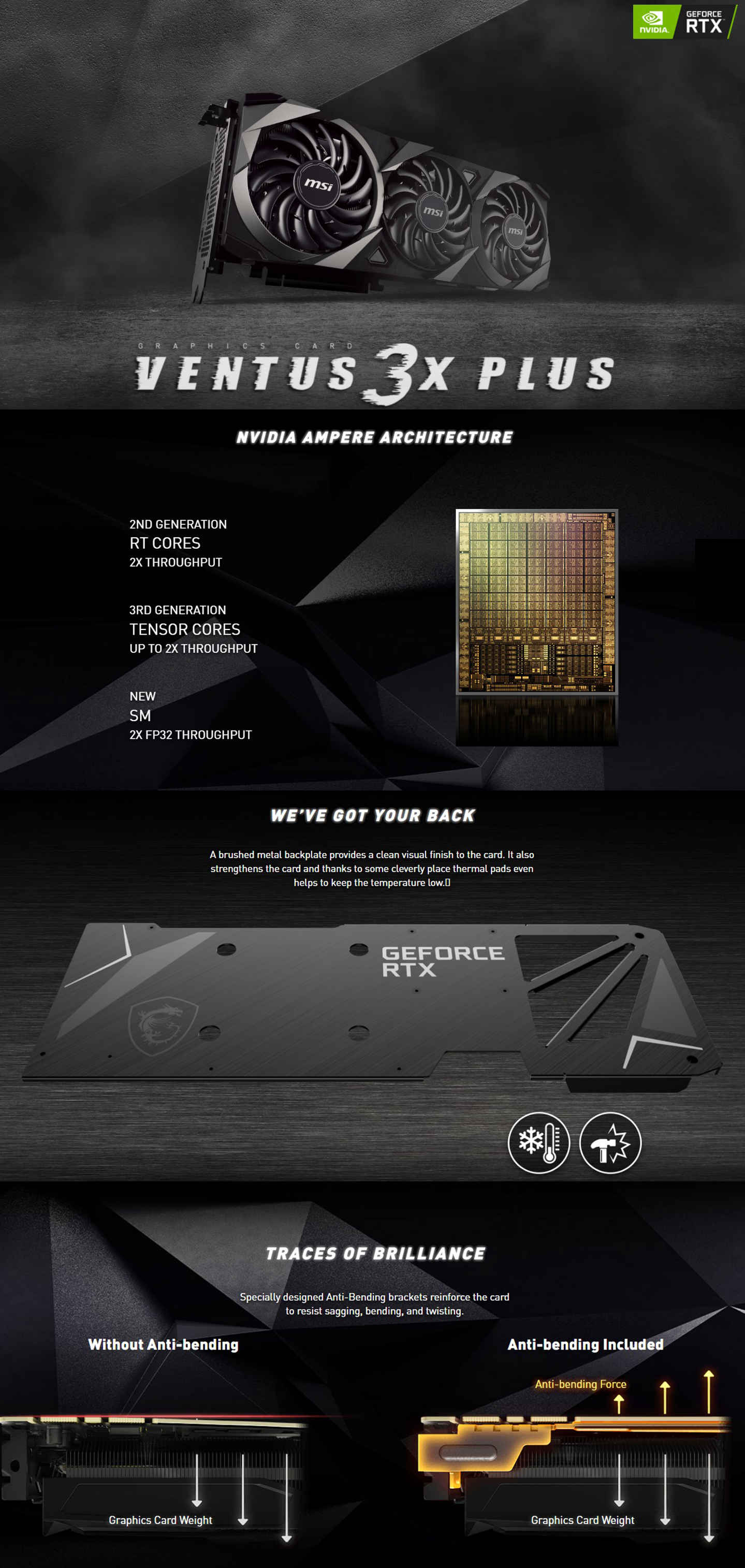 MSI-GeForce-RTX-3070-Ventus-3-x-Plus-OC-8G-LHR-Graphics-Card-1