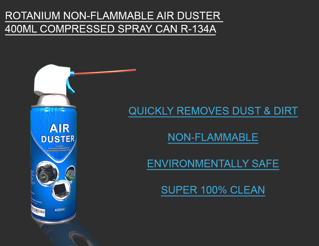 Computer-Accessories-Rotanium-Non-Flammable-Air-Duster-Compressed-Spray-Can-400ml-2