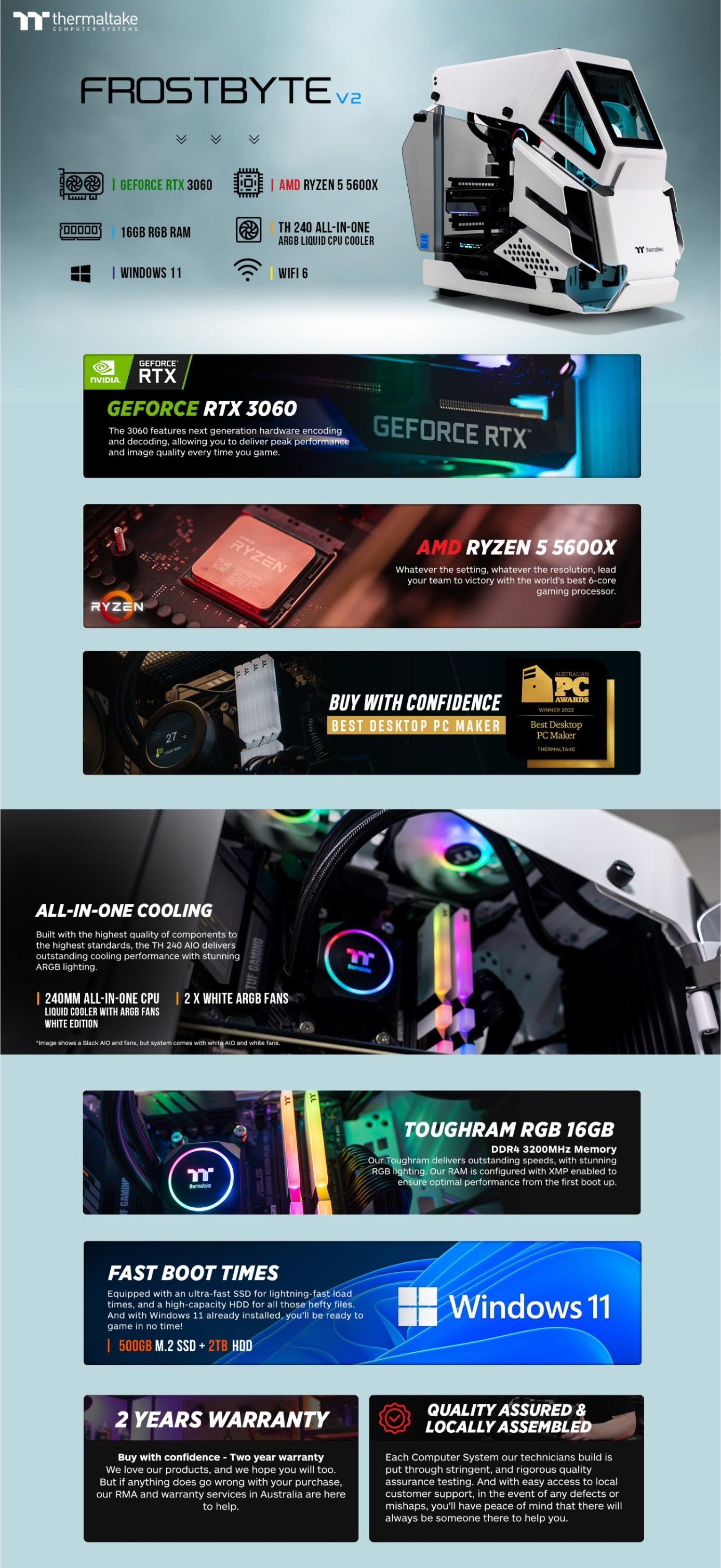 Branded-Gaming-PCs-Thermaltake-Frostbyte-V2-AH-T200-Ryzen-5-5600X-RTX-3060-500GB-SSD-2TB-HDD-16GB-RAM-W11-Gaming-Desktop-PC-Snow-CA-4S1-00D6WA-03-1