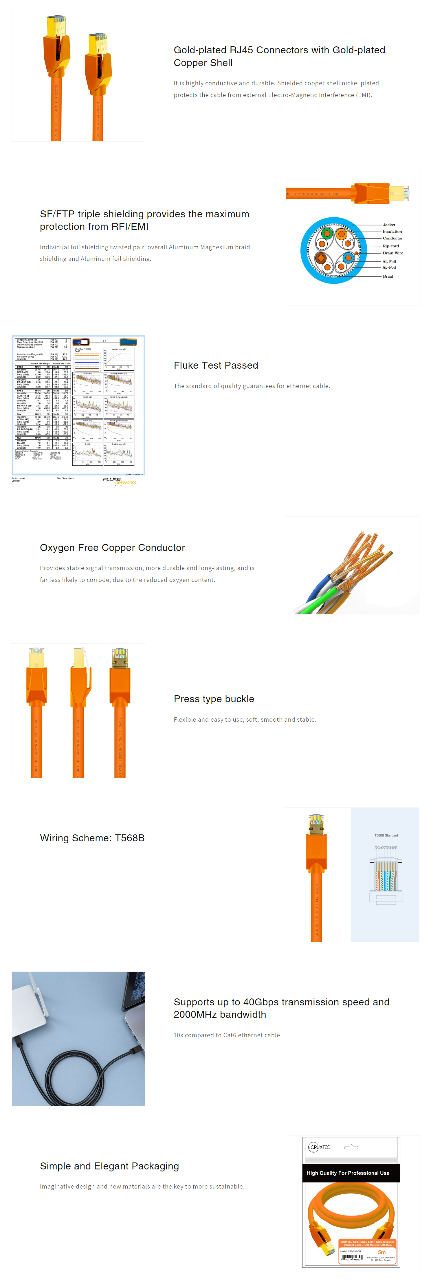 Network-Cables-Cruxtec-Cat8-Triple-Shielding-Ethernet-Cable-1m-Orange-3