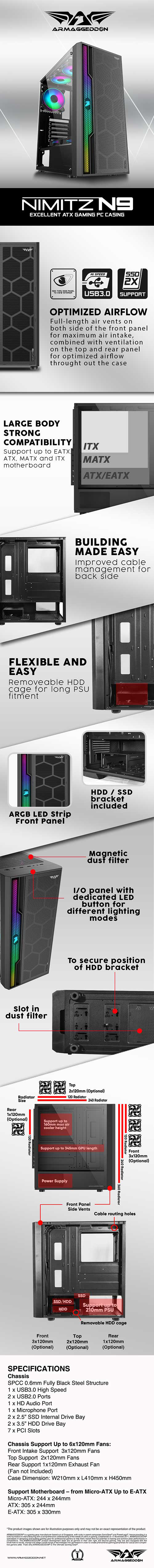 Cases-Armaggeddon-Nimitz-N9-RGB-Strip-Tempered-Glass-ATX-Tower-Case-Black-2