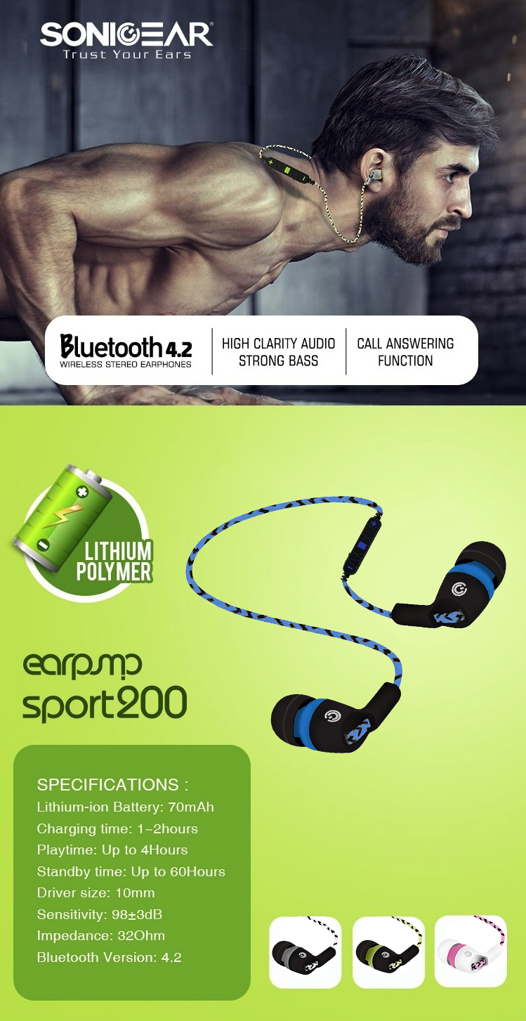Headphones-SONICGEAR-Earpump-Sports-200-Bluetooth-Earphone-2