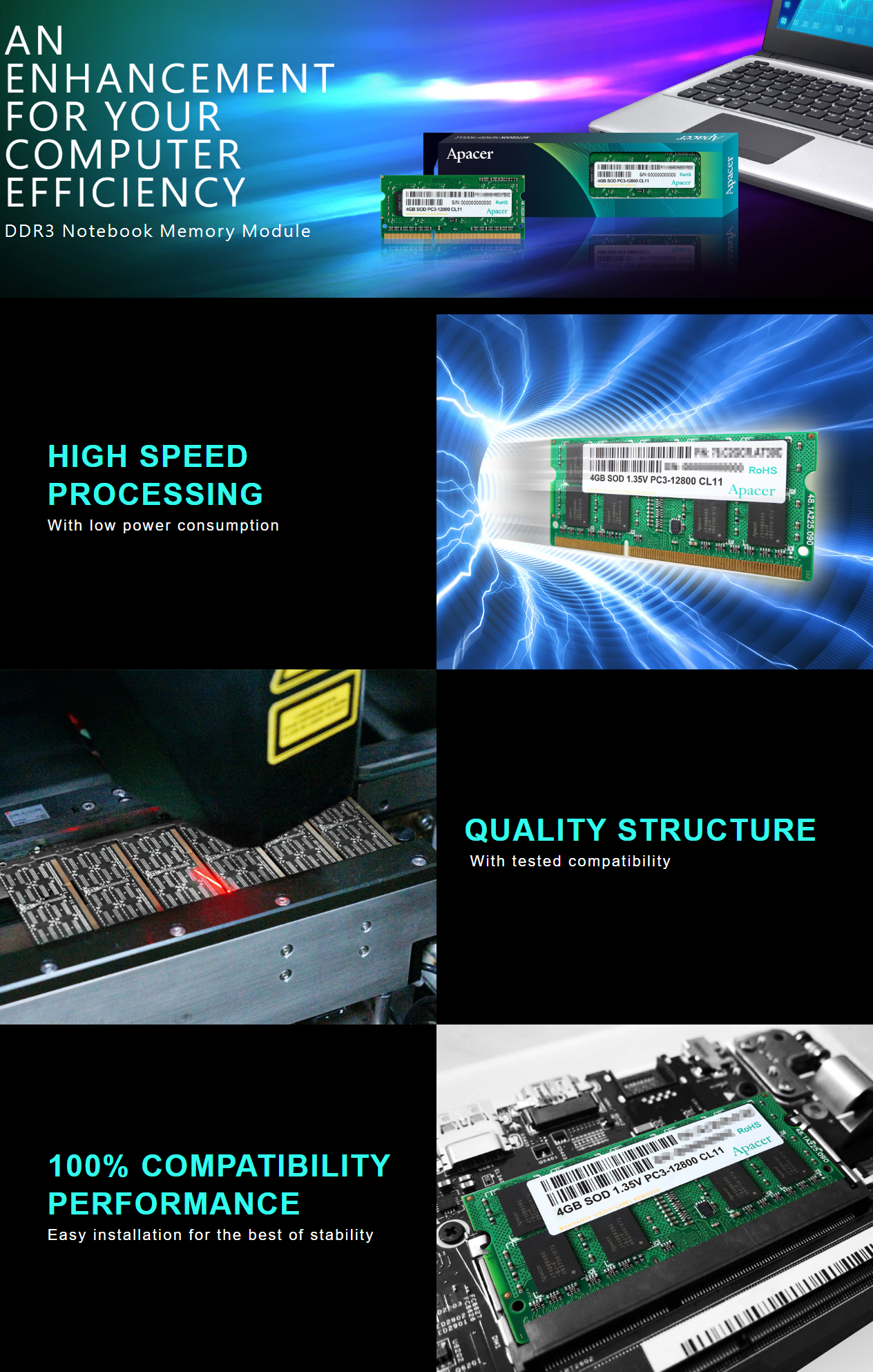 Apacer-8GB-1x8GB-DS-08G2K-KAM-1600MHz-SODIMM-DDR3-RAM-2