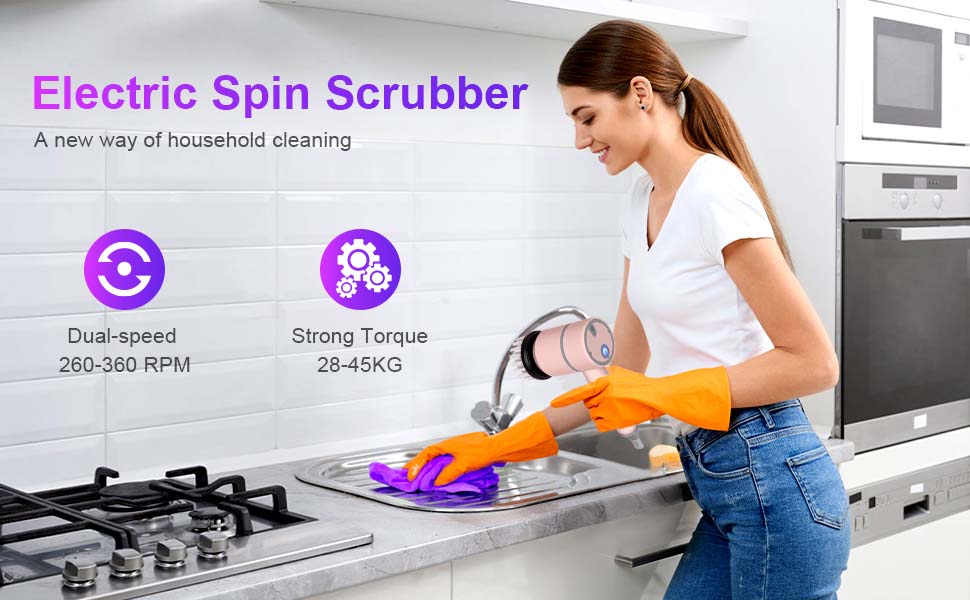 Electric-Spin-Scrubber-Rechargeable-Cleaning-Brush-with-3-Brush-Heads-Portable-Scrubber-Kit-Suitable-for-Bathroom-Wall-Tiles-Floor-Window-Kitchen-10