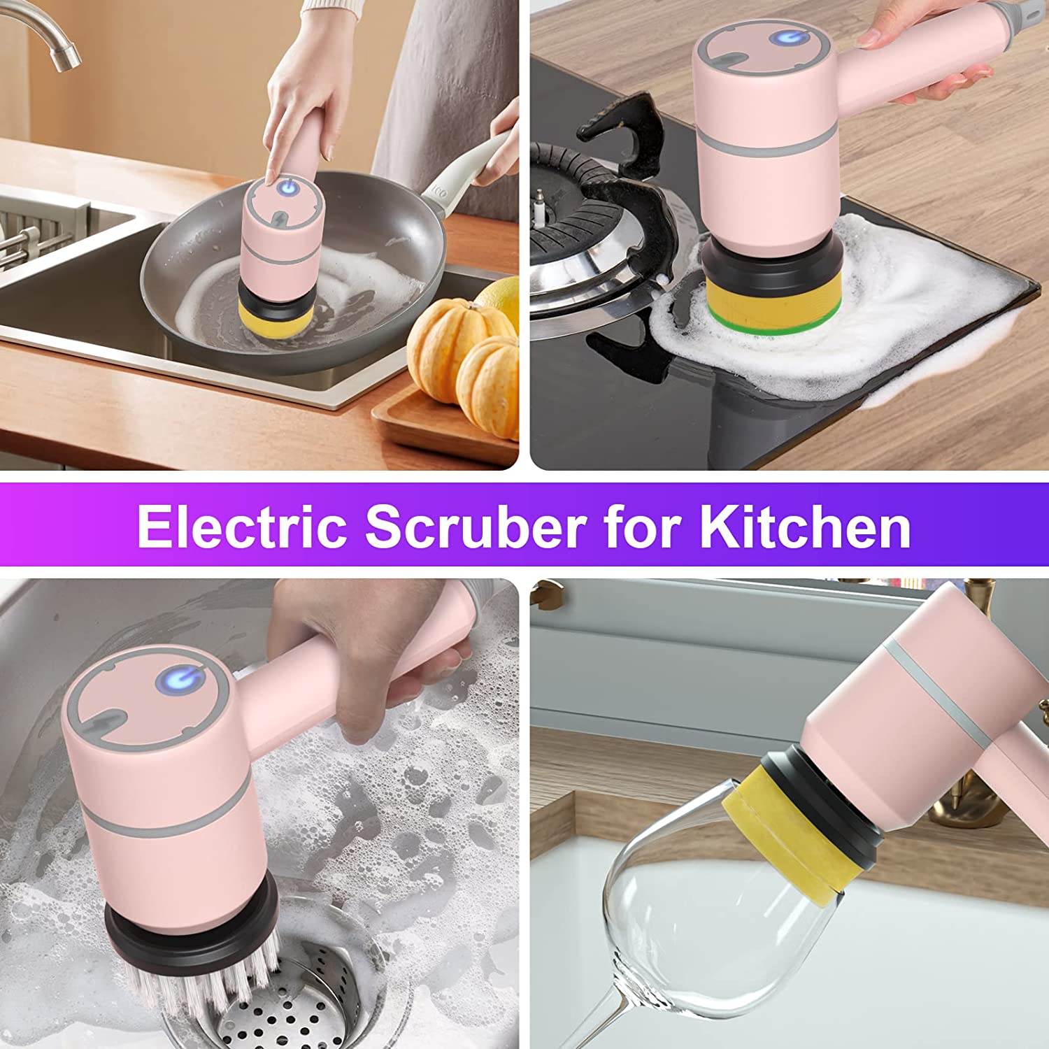 Electric-Spin-Scrubber-Rechargeable-Cleaning-Brush-with-3-Brush-Heads-Portable-Scrubber-Kit-Suitable-for-Bathroom-Wall-Tiles-Floor-Window-Kitchen-20