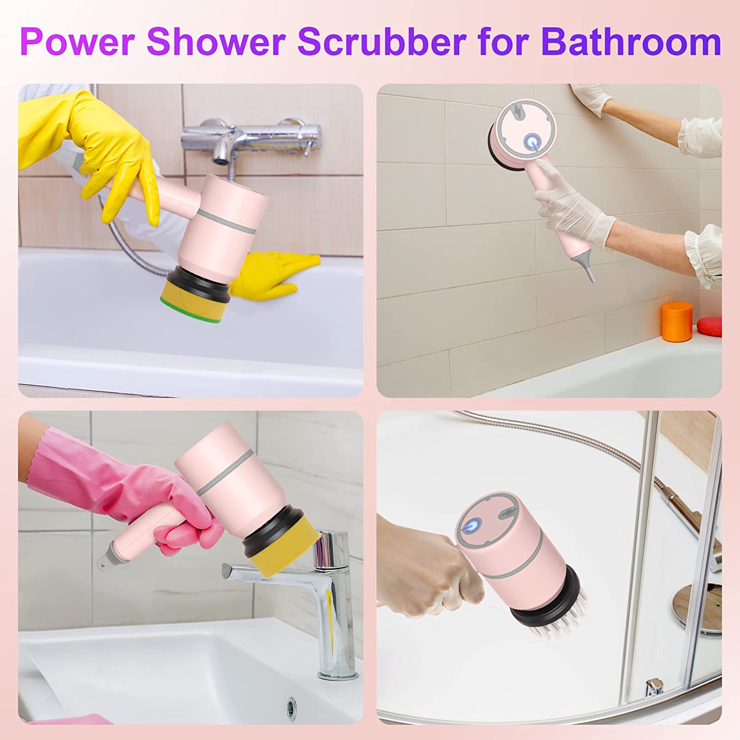 Electric-Spin-Scrubber-Rechargeable-Cleaning-Brush-with-3-Brush-Heads-Portable-Scrubber-Kit-Suitable-for-Bathroom-Wall-Tiles-Floor-Window-Kitchen-22
