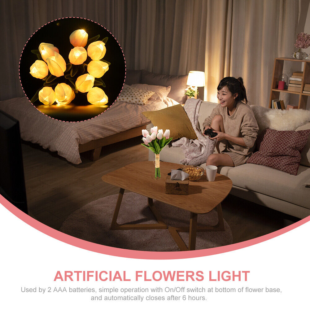 LED-Desk-Lights-Artificial-Flowers-12-pcs-Tulips-with-LED-Light-Real-Touch-Fake-Bouquet-for-Home-Decor-Table-Night-Lamp-Gift-for-Valentine-s-Day-Mother-s-Day-Holiday-34
