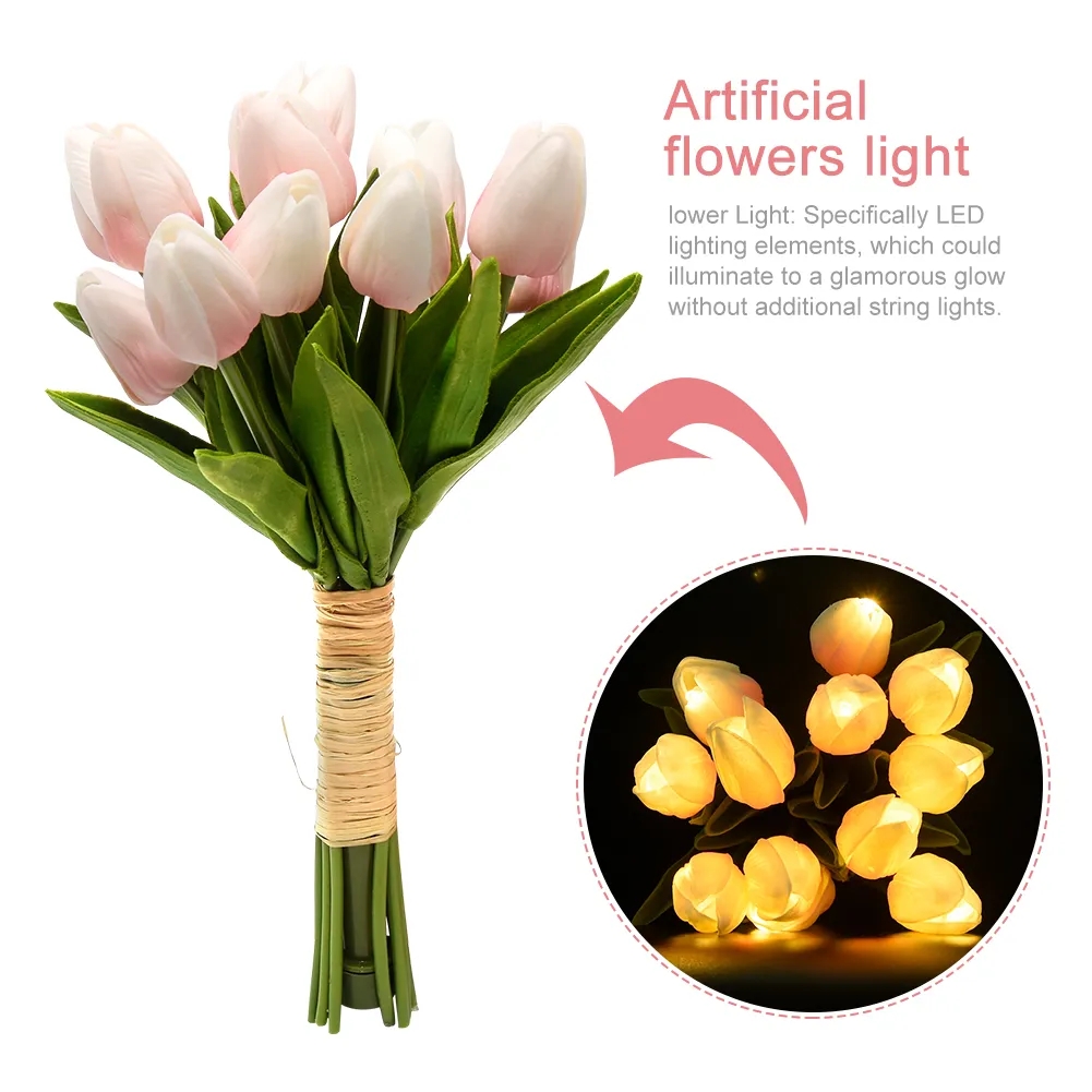 LED-Desk-Lights-Artificial-Flowers-12-pcs-Tulips-with-LED-Light-Real-Touch-Fake-Bouquet-for-Home-Decor-Table-Night-Lamp-Gift-for-Valentine-s-Day-Mother-s-Day-Holiday-41