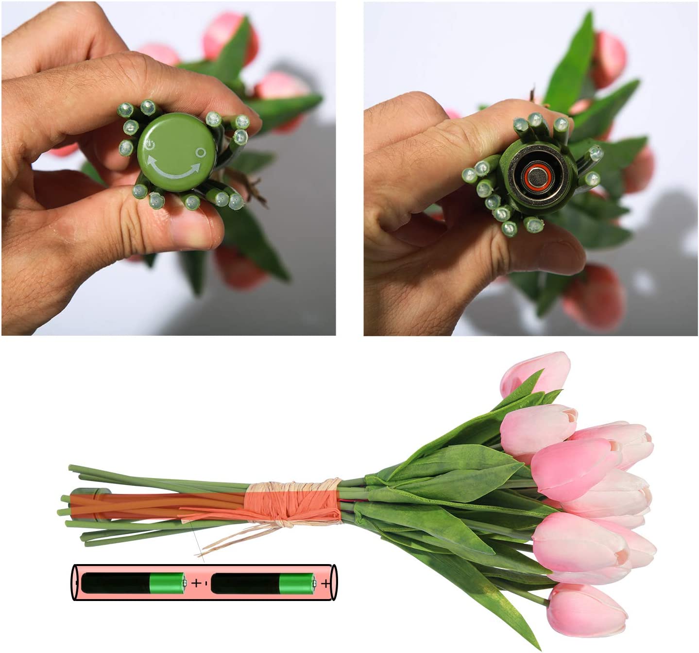 LED-Desk-Lights-Artificial-Flowers-12-pcs-Tulips-with-LED-Light-Real-Touch-Fake-Bouquet-for-Home-Decor-Table-Night-Lamp-Gift-for-Valentine-s-Day-Mother-s-Day-Holiday-43