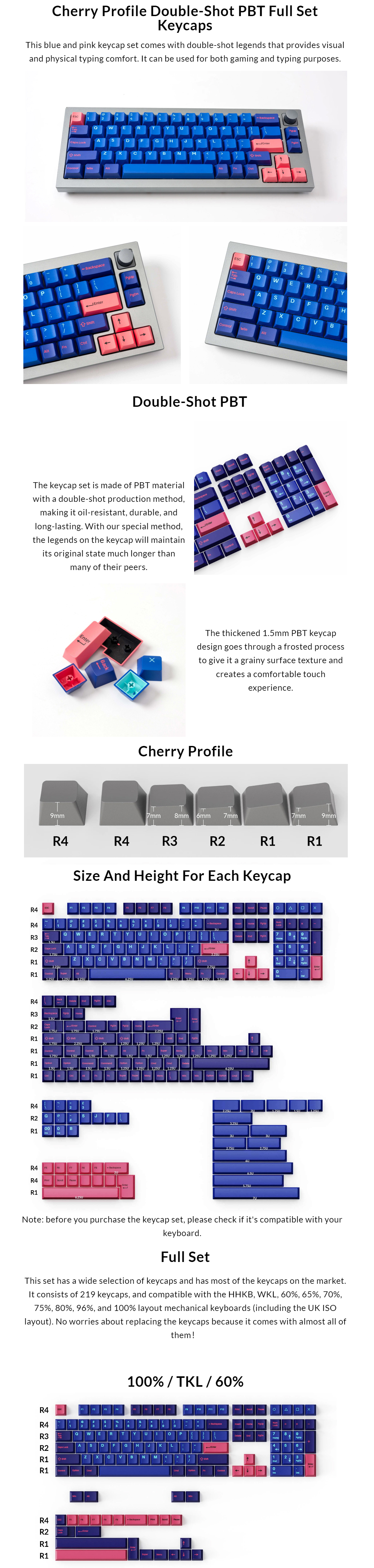 Keyboards-Keychron-Cherry-Profile-Double-Shot-PBT-Full-Set-Keycaps-Player-Blue-and-Pink-1