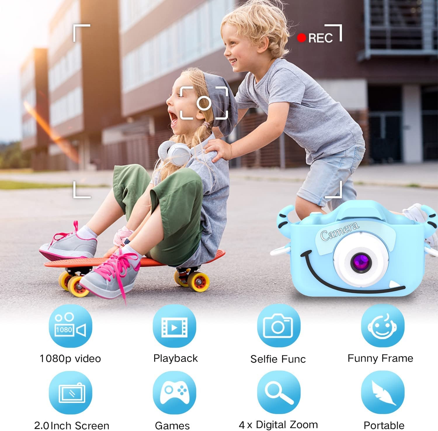 Digital-SLR-Cameras-DSLR-Kids-Digital-Camera-1080P-HD-Kid-Digital-Video-Mini-Camera-with-32GB-SD-Card-for-3-7-Years-Girls-Boys-Blue-4