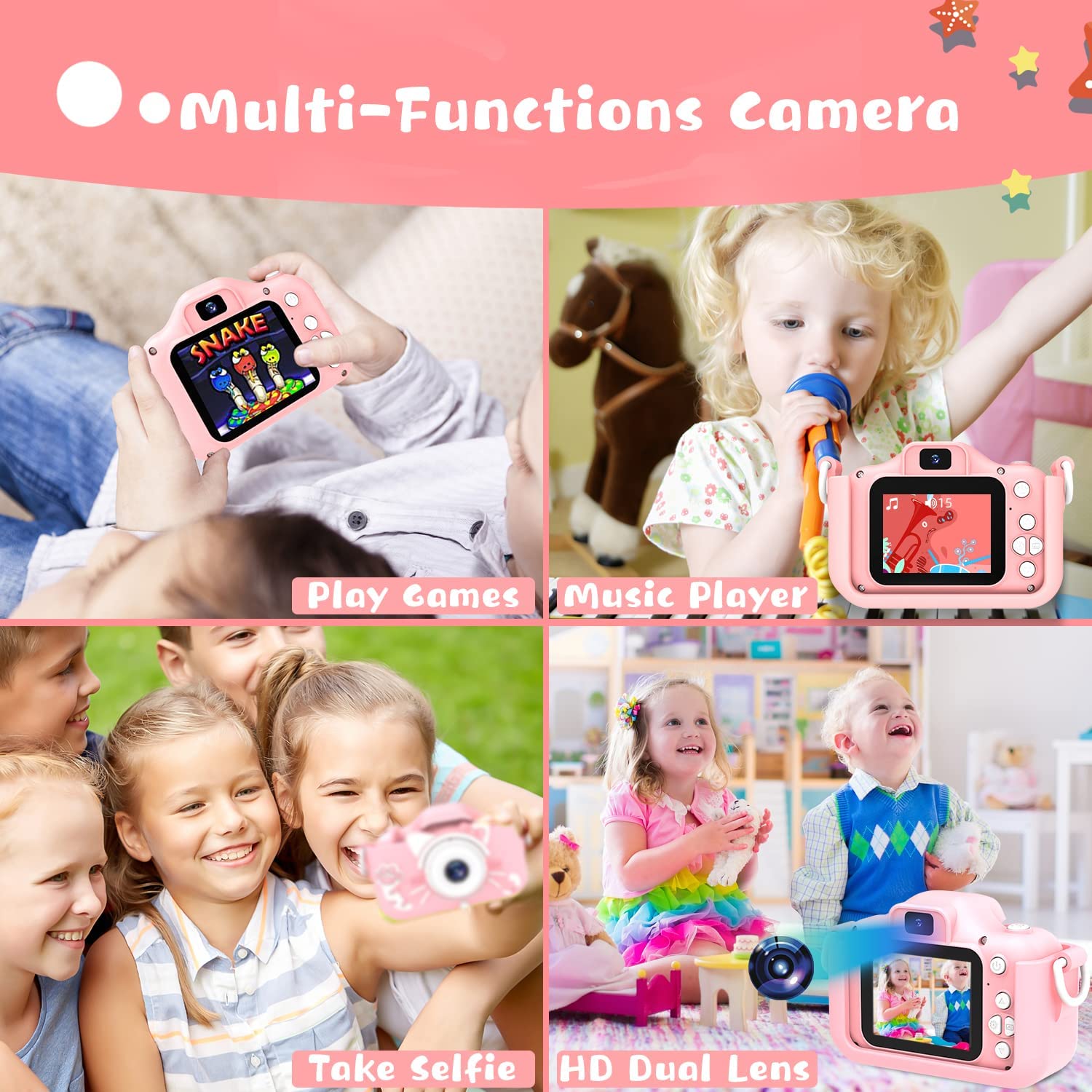Digital-SLR-Cameras-DSLR-Digital-Cameras-1080P-HD-Children-Cameras-2-Inch-Screen-Dual-Lens-Kids-Camera-20MP-Selfie-Camera-with-32-GB-Card-Birthday-Holiday-Gifts-for-Kid-3-10Y-14