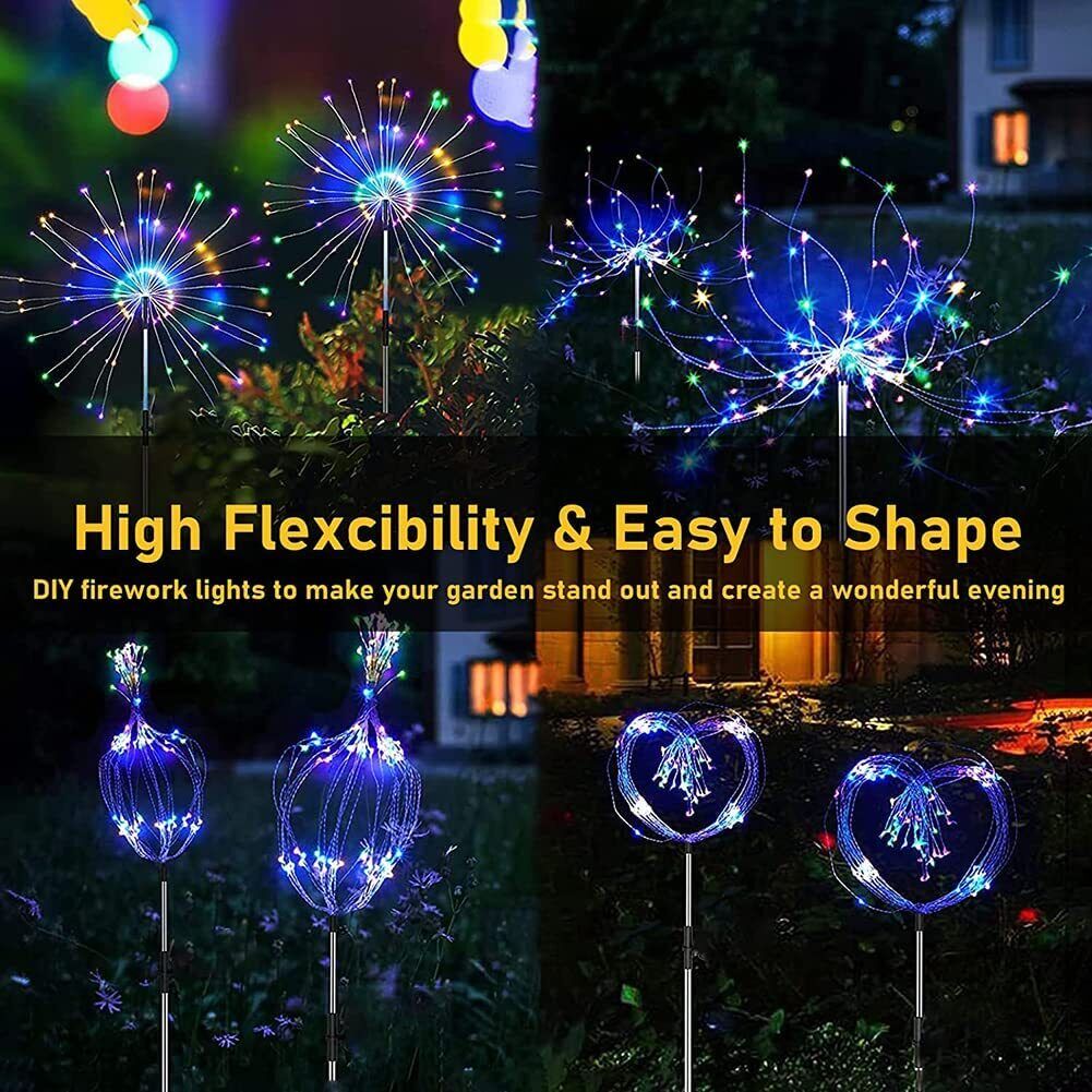 LED-Flood-Street-Lights-Solar-Garden-Lights-Fireworks-Lights-Outdoor-Waterproof-120-LED-2-Lighting-Modes-Auto-On-Off-Solar-Outdoor-Lights-for-Pathway-Yard-Christmas-Party-etc-32