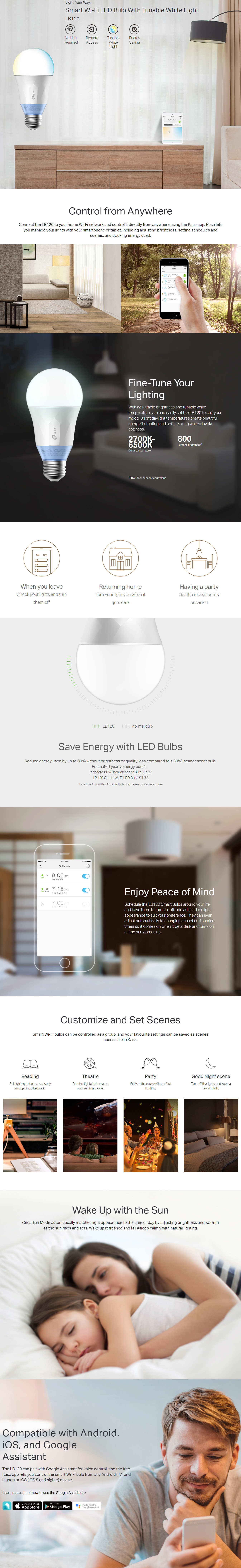 LED-Bulbs-TP-Link-LB120-Smart-Wi-Fi-LED-Bulb-with-Tunable-White-Light-1