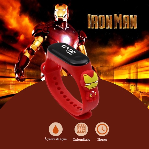 Smart-Watches-Children-s-Electronic-Watch-Iron-Man-Kids-Cartoon-Watch-Waterproof-LED-Touch-Watch-Suitable-for-3-12-Years-Boys-Girls-35