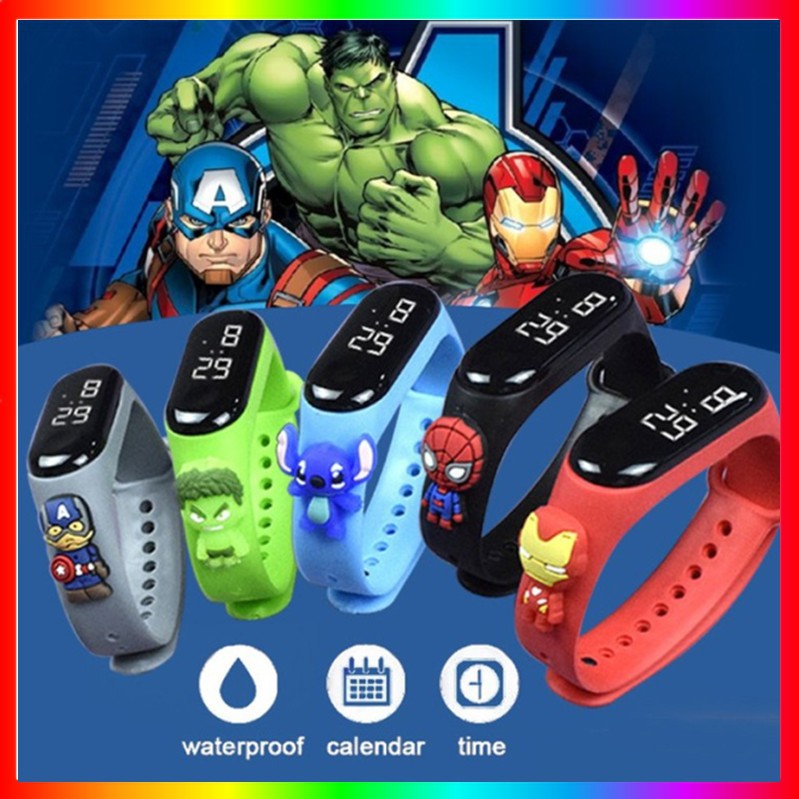 Smart-Watches-Children-s-Electronic-Watch-Iron-Man-Kids-Cartoon-Watch-Waterproof-LED-Touch-Watch-Suitable-for-3-12-Years-Boys-Girls-37