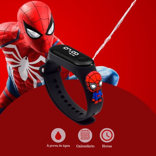 Smart-Watches-Children-s-Electronic-Watch-Spider-Man-Kids-Cartoon-Watch-Waterproof-LED-Touch-Watch-Suitable-for-3-12-Years-Boys-Girls-40