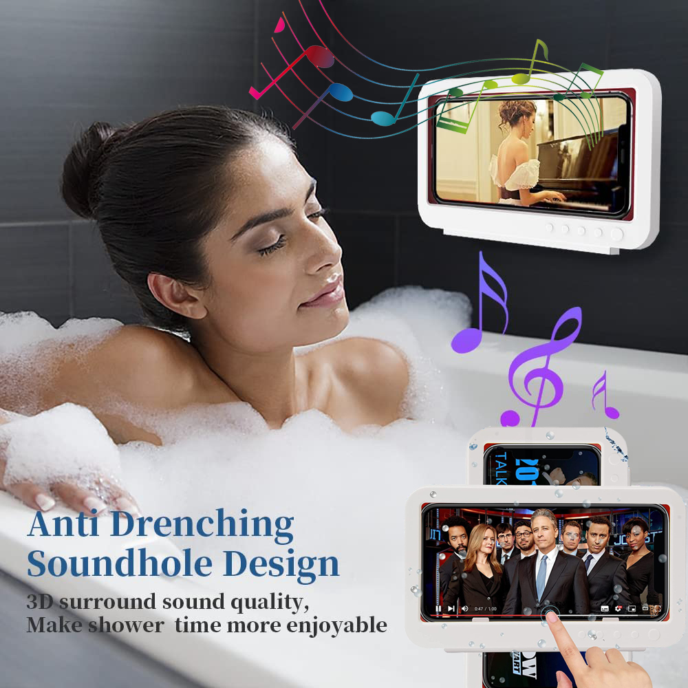 Mobile-Phone-Accessories-Shower-Phone-Holder-Waterproof-Phone-Stand-480-Rotation-Phone-Case-Wall-Mount-for-Bathroom-Bathtub-Kitchen-Compatible-with-4-7-Mobile-Phones-91