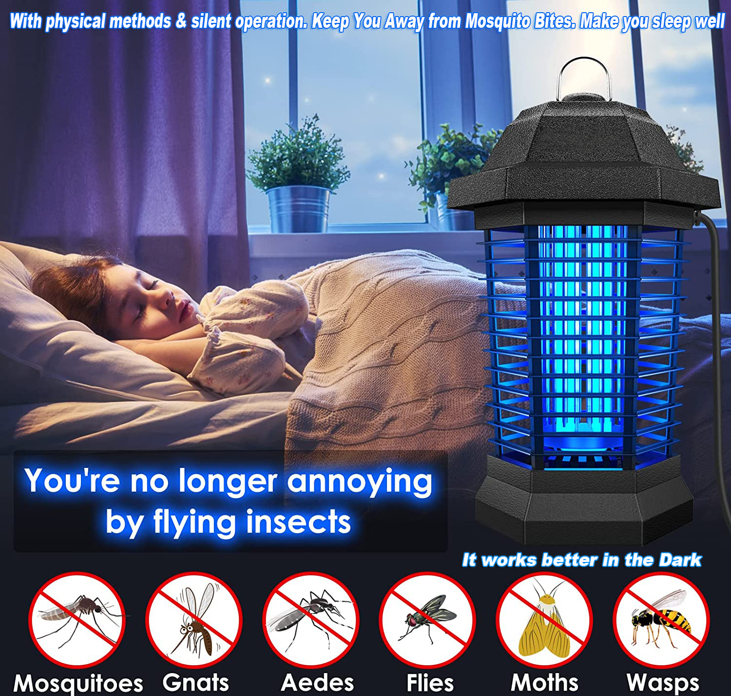 LED-Desk-Lights-Electric-Insect-Killer-Bug-Zappers-Powerful-4200V-25W-Waterproof-Mosquito-Zappers-Lamp-with-UV-Light-Protective-ABS-Housing-for-Indoor-Outdoor-75