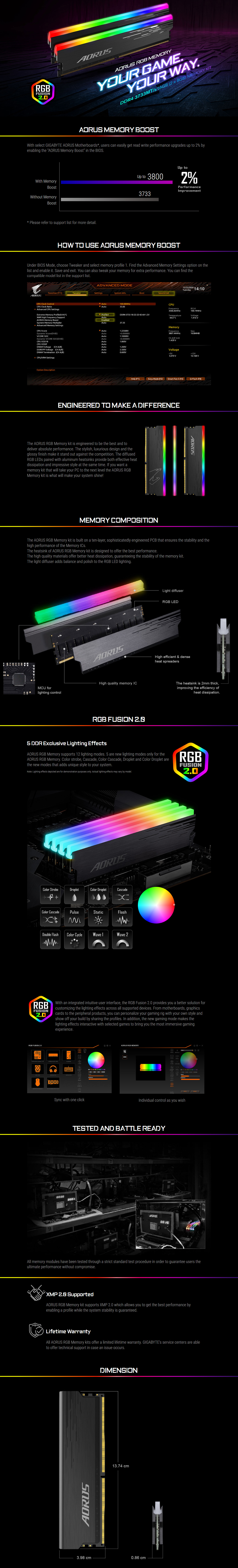 Gigabyte-16GB-2x8GB-GP-ARS16G37-Aorus-RGB-3733MHz-DDR4-RAM-1