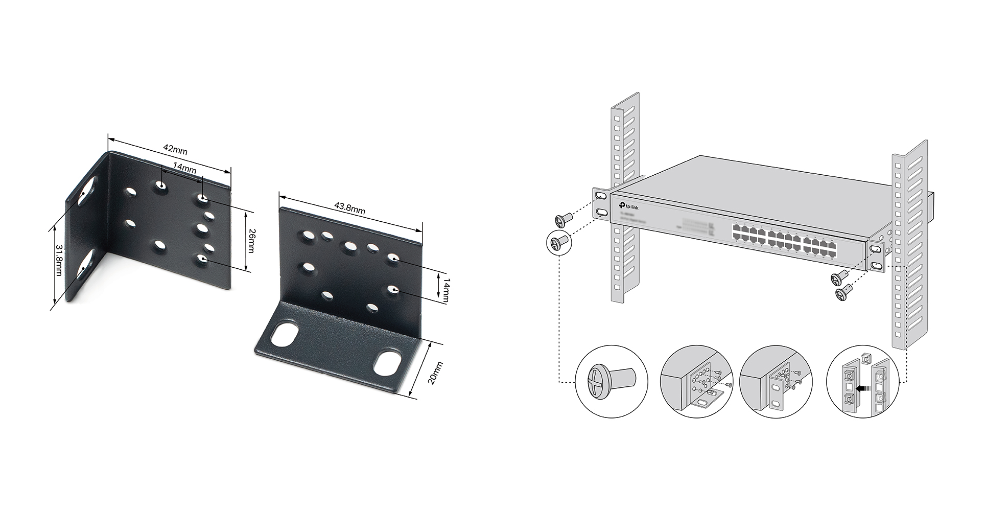 NAS-Network-Storage-TP-Link-19in-Switches-Rack-Mount-Kit-1