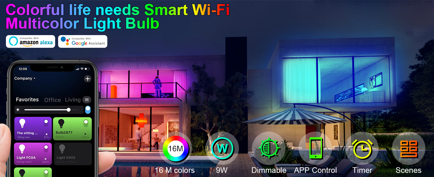 LED-Bulbs-Smart-LED-Light-Bulb-E27-RGBCW-Color-Changing-Lights-Bluetooth-and-Wi-Fi-Lights-Works-with-Alexa-and-Google-Home-9W-800LM-13