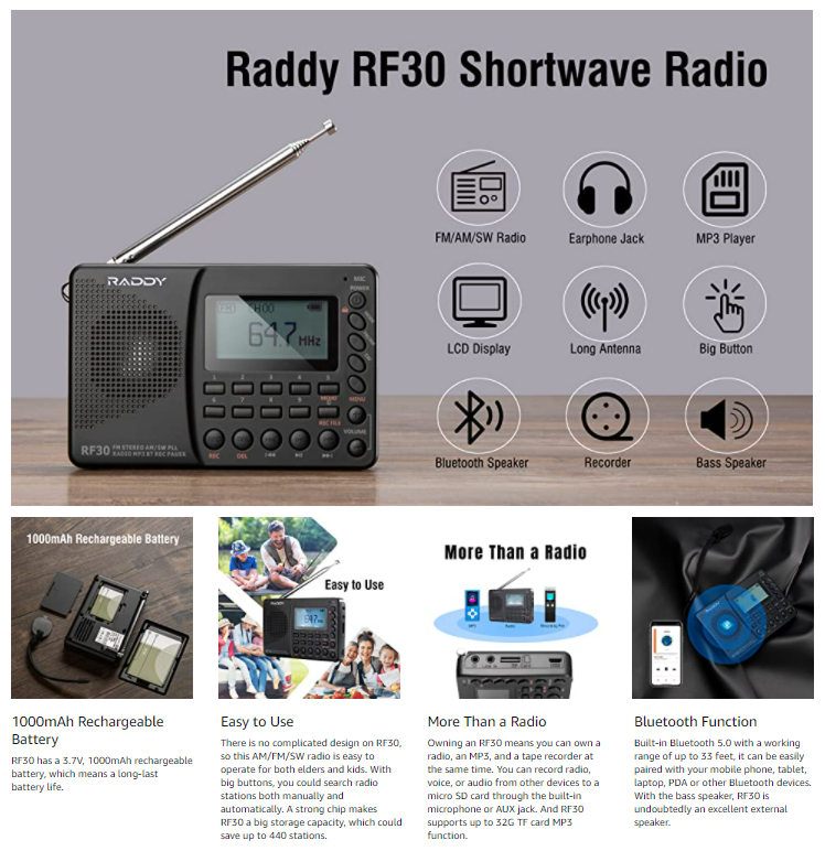 Smart-Home-Appliances-Raddy-RF30-Portable-Digital-AM-FM-SW-Radio-Digital-Tuner-Rechargeable-Shortwave-Radio-Support-Bluetooth-Micro-SD-Card-and-AUX-Recording-10