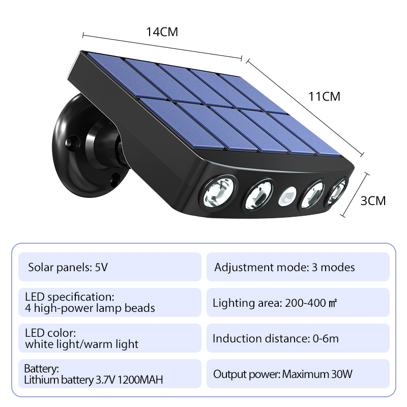 LED-Flood-Street-Lights-Solar-Lights-Outdoor-Motion-Sensor-Security-LED-Solar-Lights-IP65-Waterproof-360-Adjustable-Wall-Spotlight-Lamp-with-3-Mode-Super-Bright-Warm-White-23